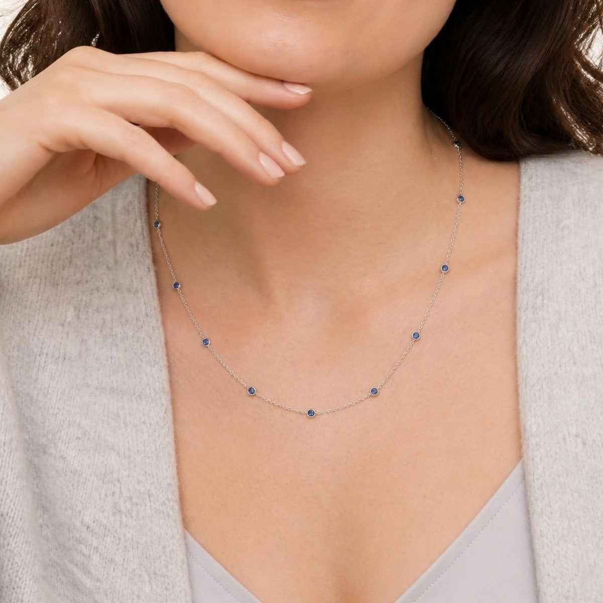 Something Blue – sapphire and aquamarine jewelry