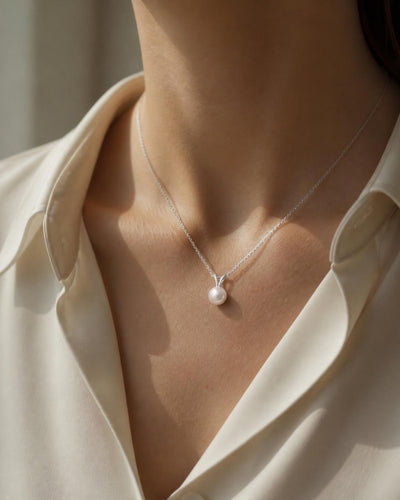 Cairo Akoya Pearl Pendant Necklace