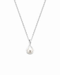 Cairo Akoya Pearl Twist Pendant - Image 1