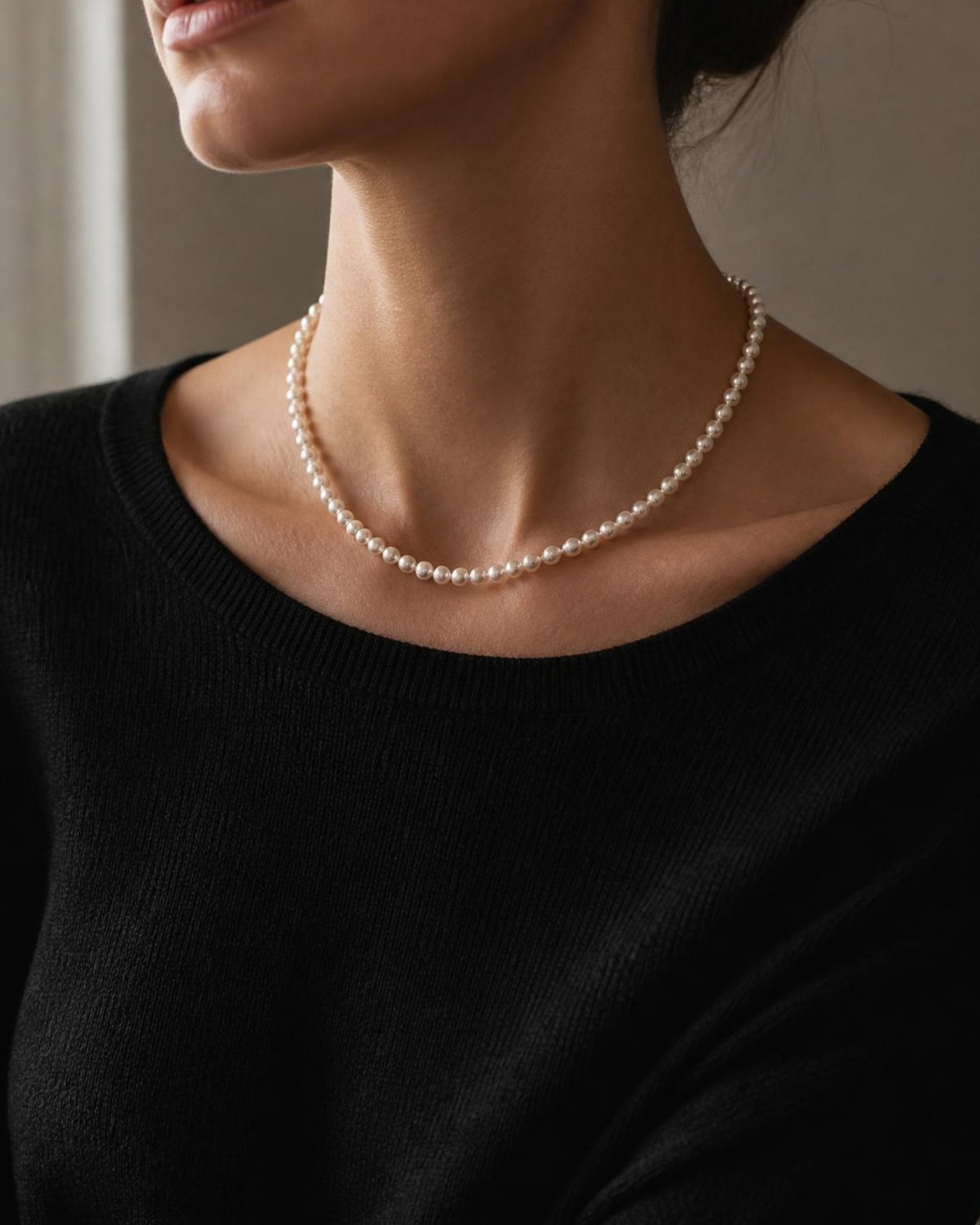 Cairo Akoya Pearl Strand Necklace