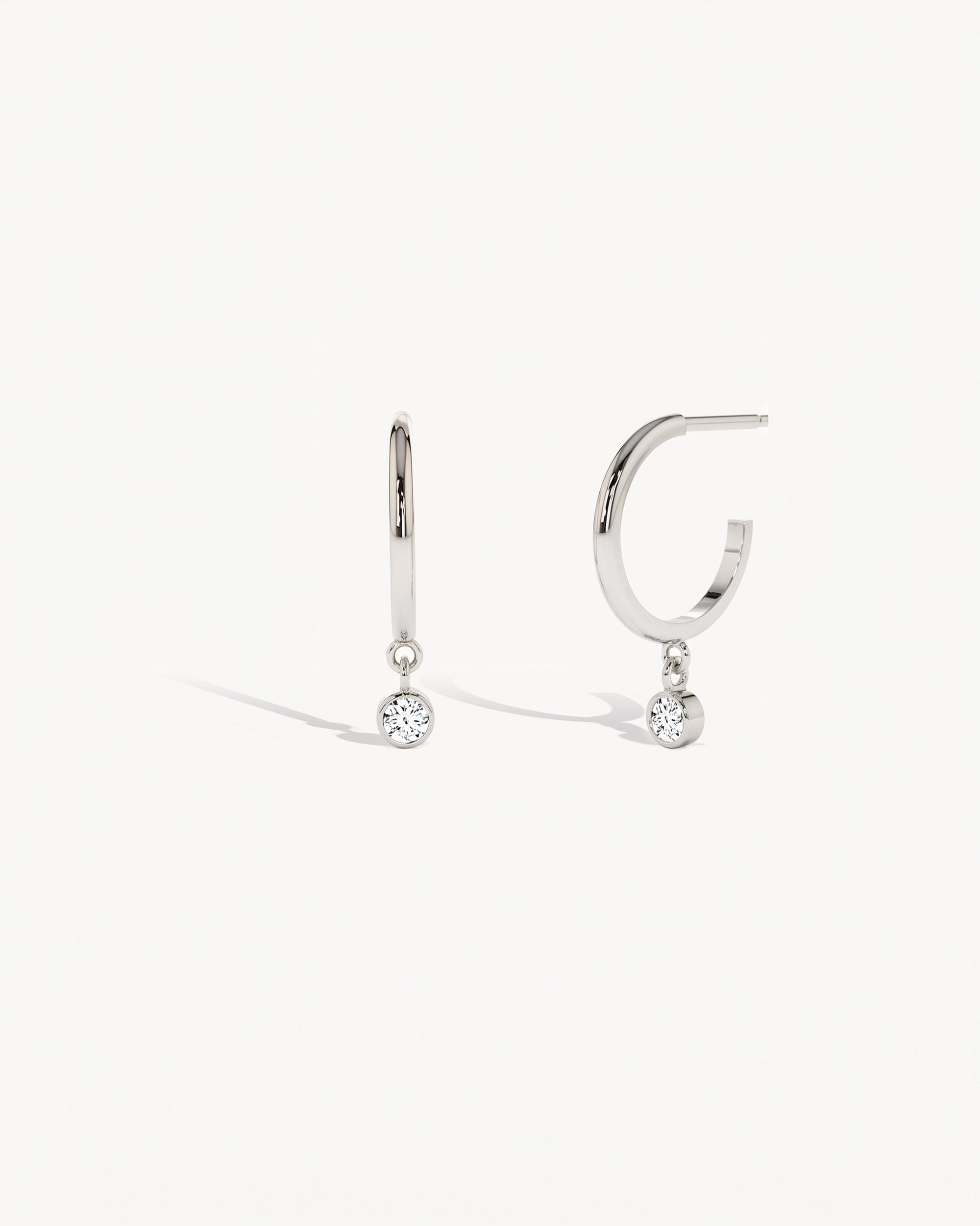 Granada Sapphire Drop Earrings Sterling Silver