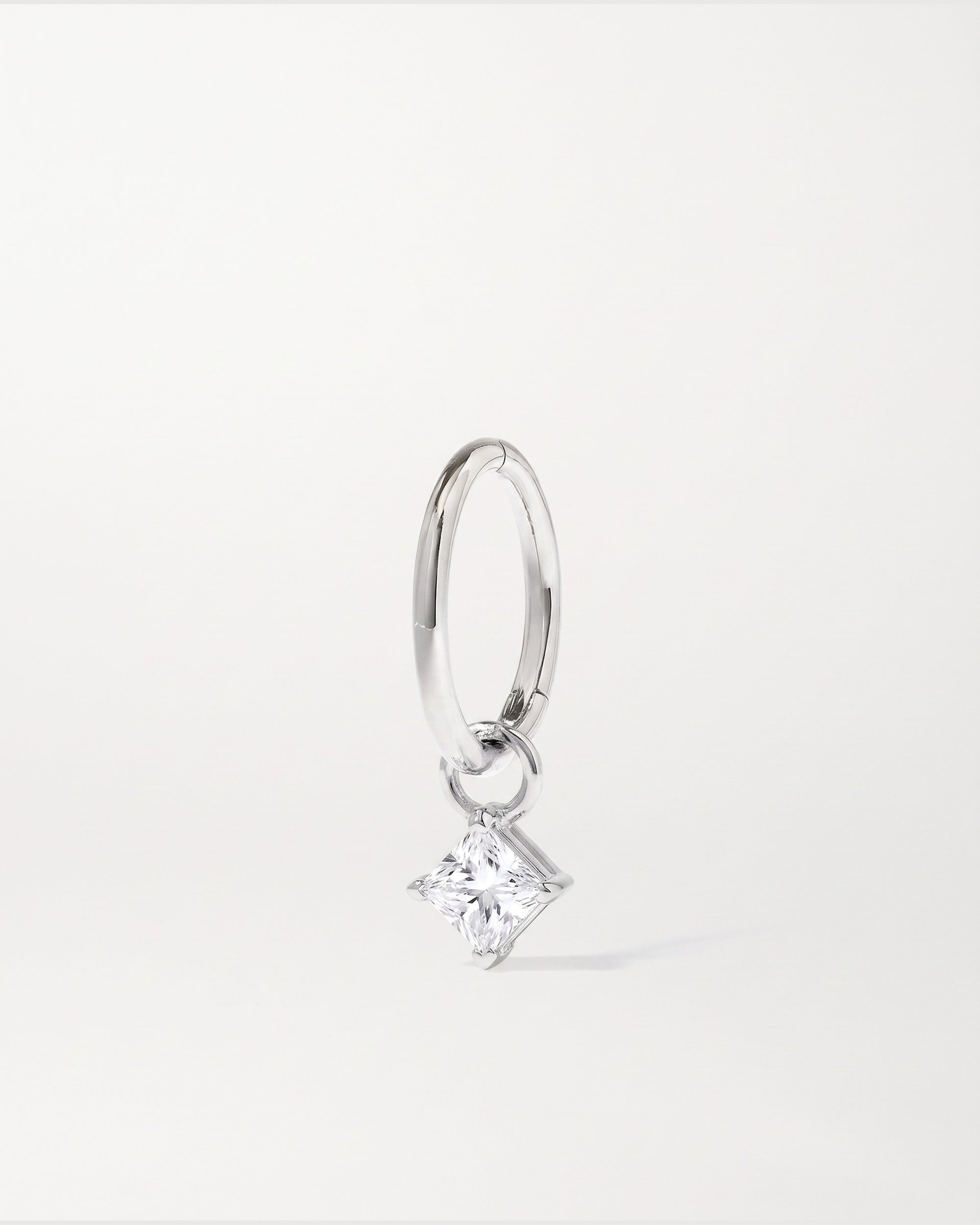 Saint Tropez Sapphire Petite Hoop Earrings Sterling Silver