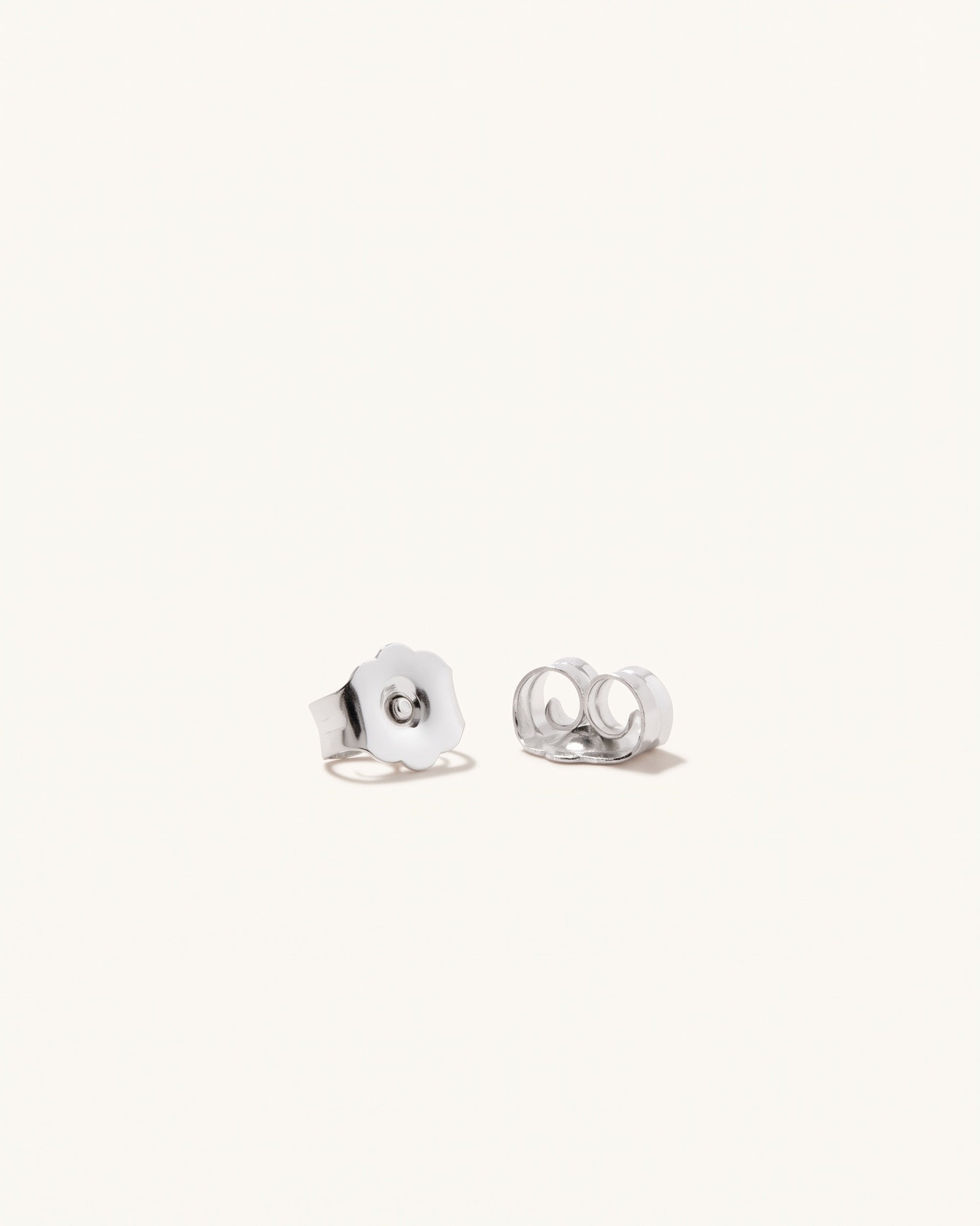 Lucca Sapphire Hoop Earrings No. 1 Sterling Silver
