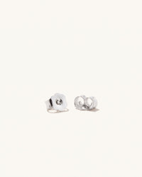 Lucca Sapphire Hoop Earrings No. 1 Sterling Silver