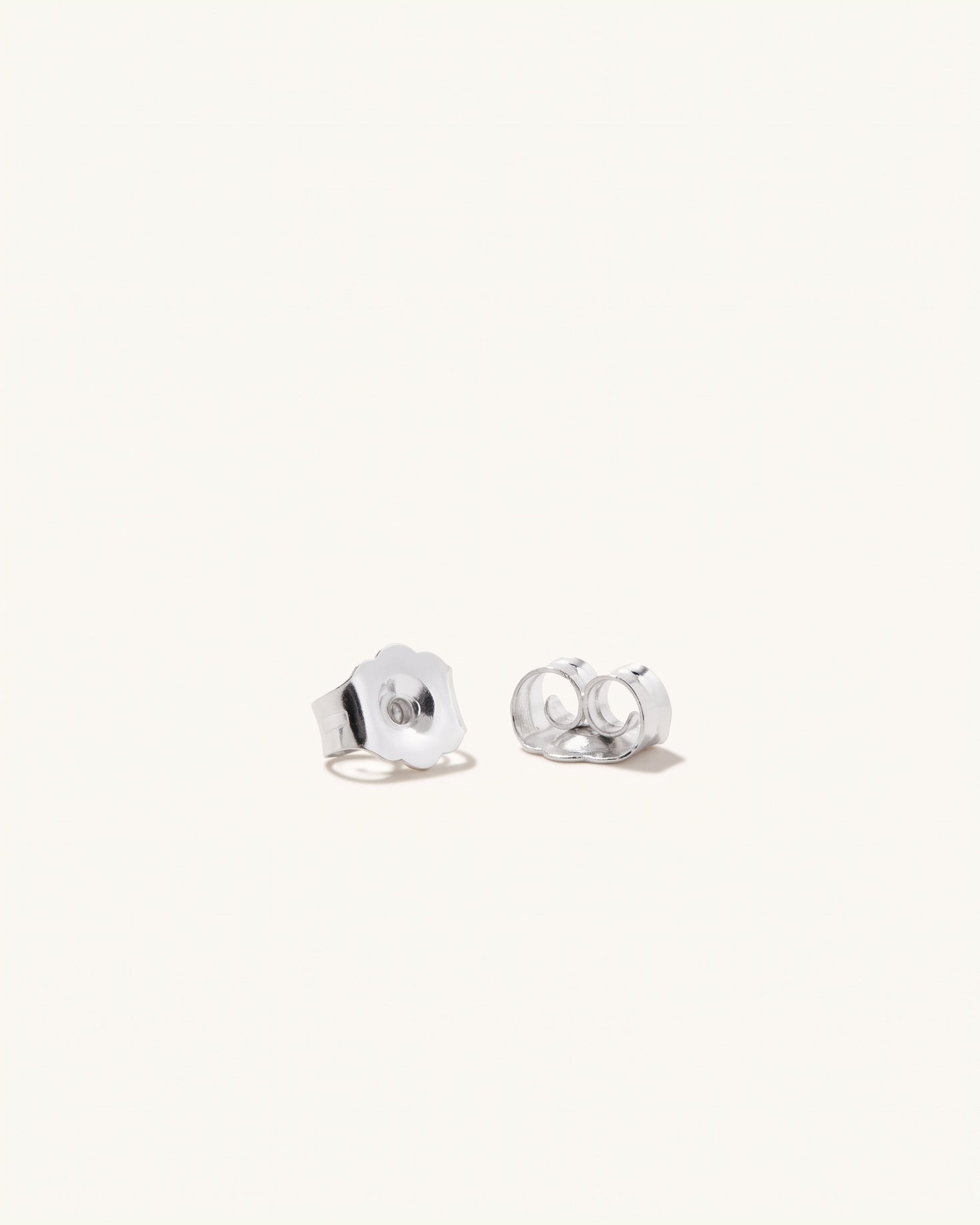 Lucca Sapphire Hoop Earrings No. 4 Sterling Silver