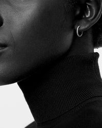 Lucca Sapphire Hoop Earrings No. 4 in 18k Gold Vermeil