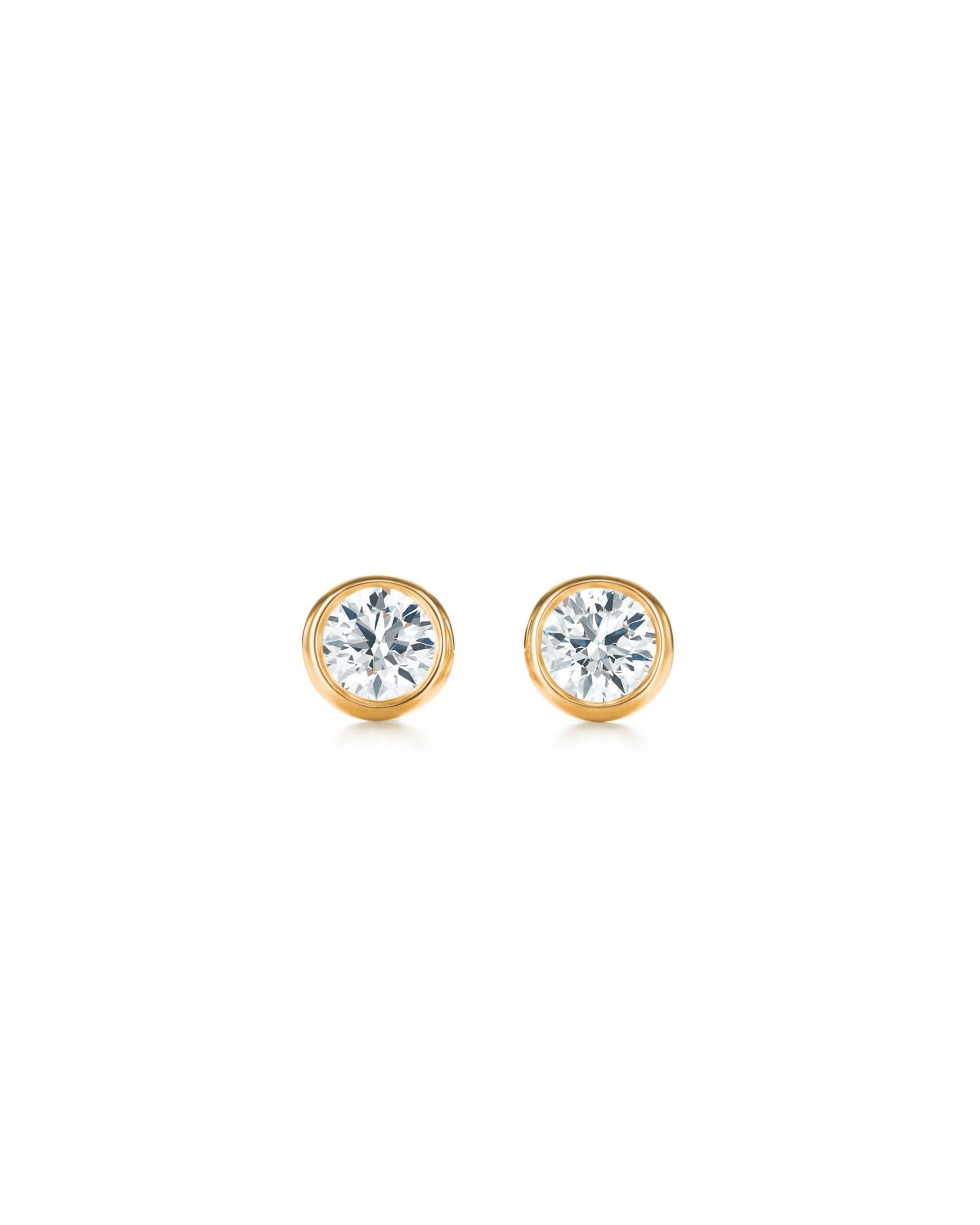 Verona No. 2 Lab Grown Sapphire Mini Stud Earrings Vermeil
