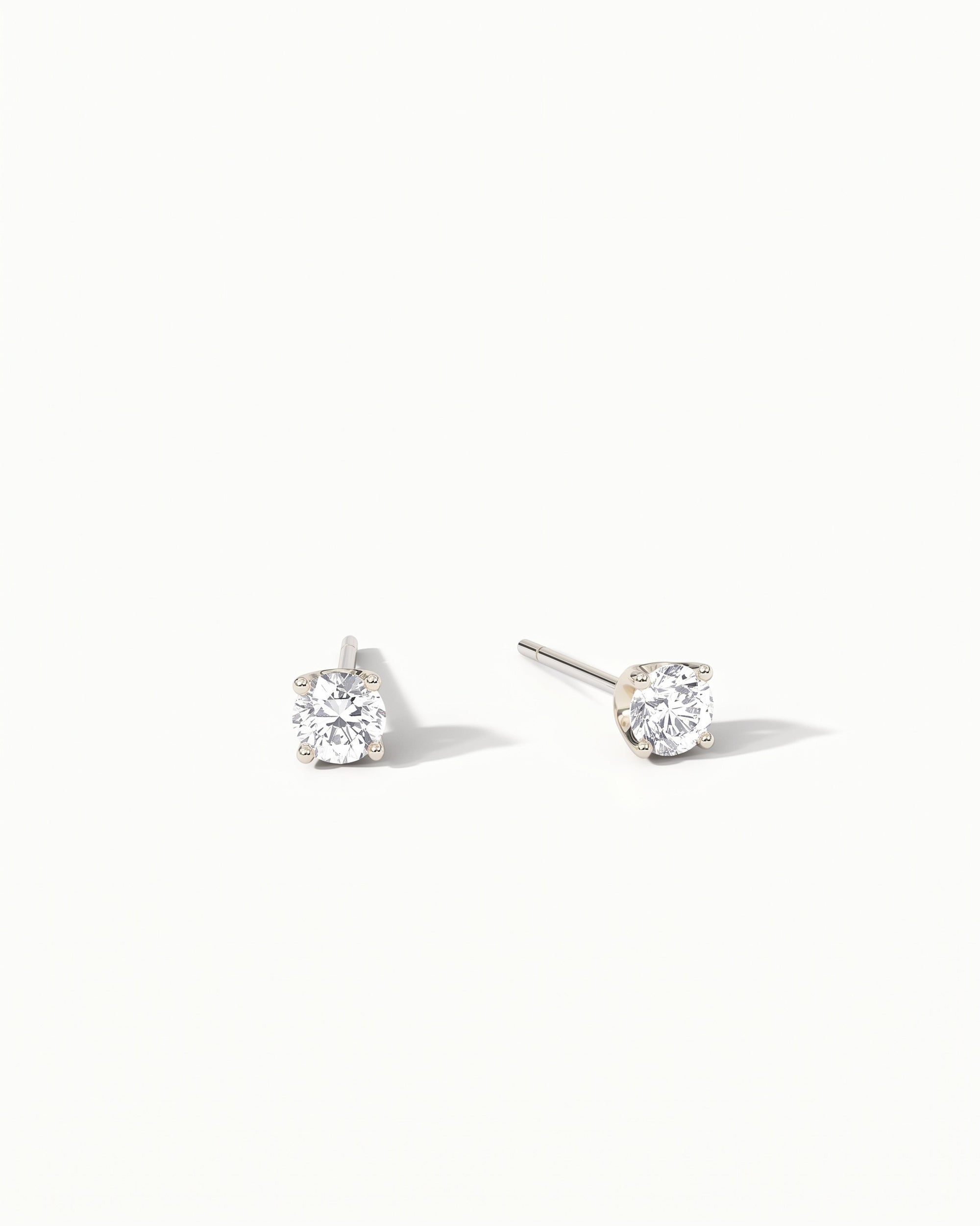 Siena II Mini Sapphire Stud Earrings Sterling Silver