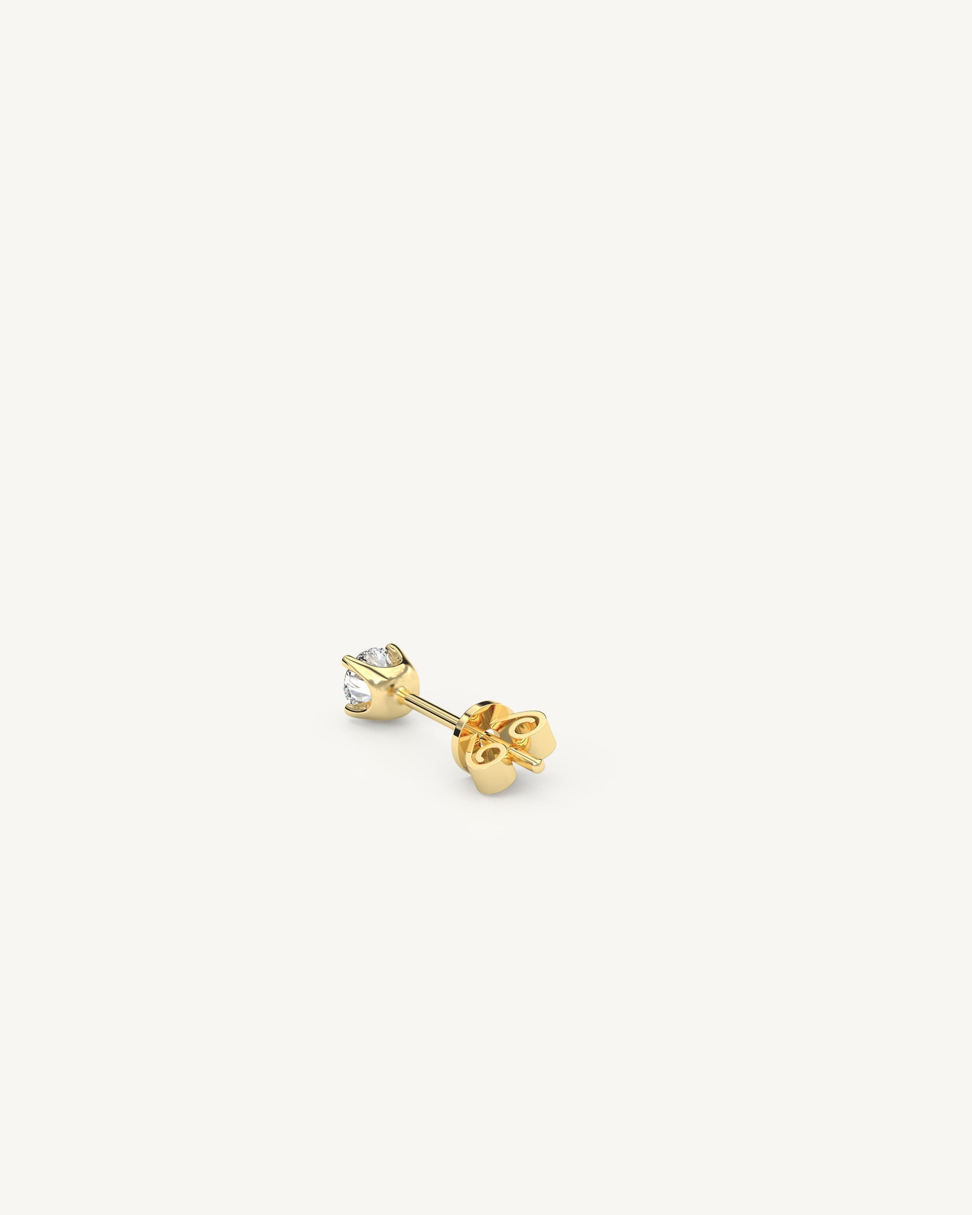 Siena II Mini Lab Grown Sapphire Stud Earrings Vermeil