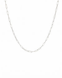 London Paperclip Luxe Necklace $150 (A Limited Time Offer) Sterling Silver