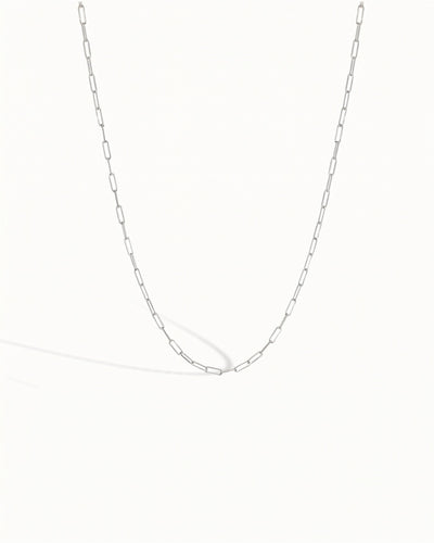 Oslo Paperclip Necklace $150 (A Limited Time Offer) Sterling Silver