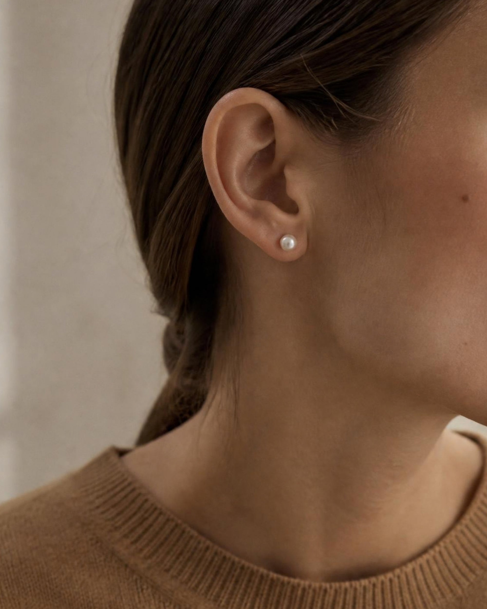 Cairo Akoya Pearl Stud Earrings